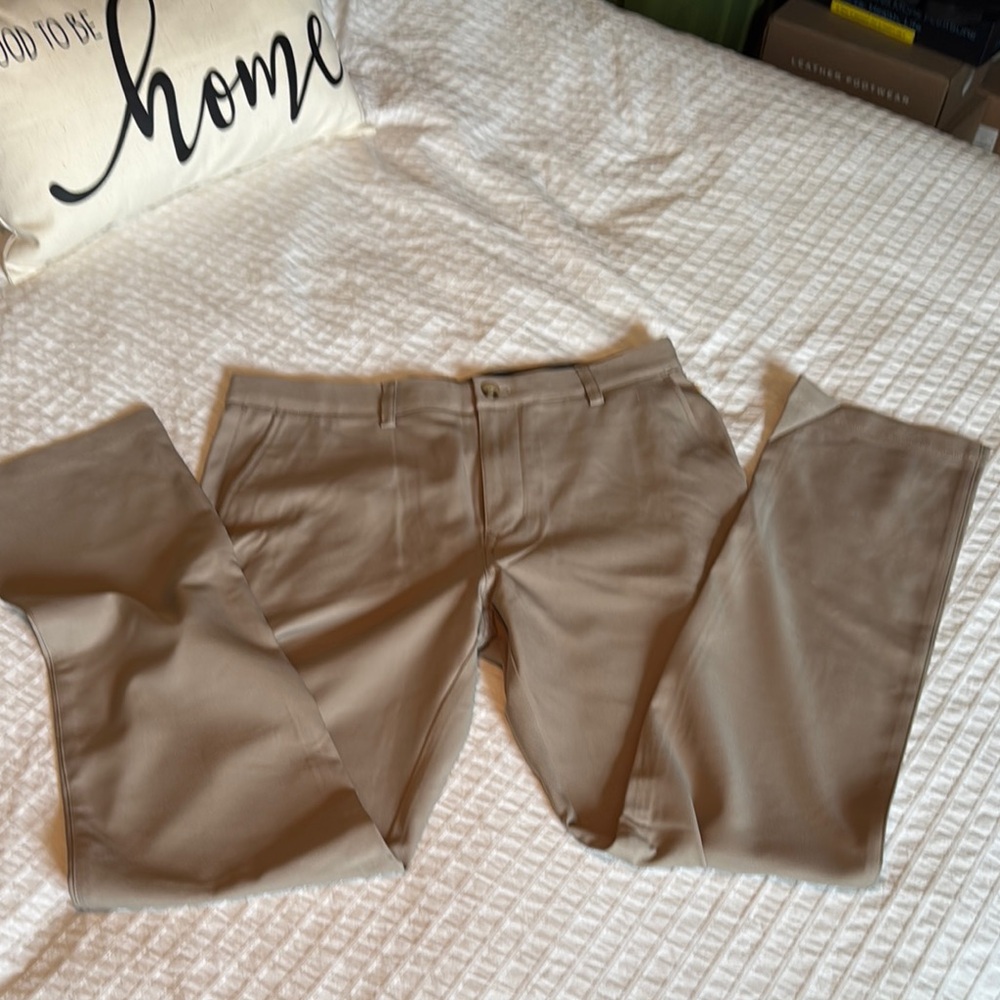 Men's Khaki Dress Pants - Unbranded